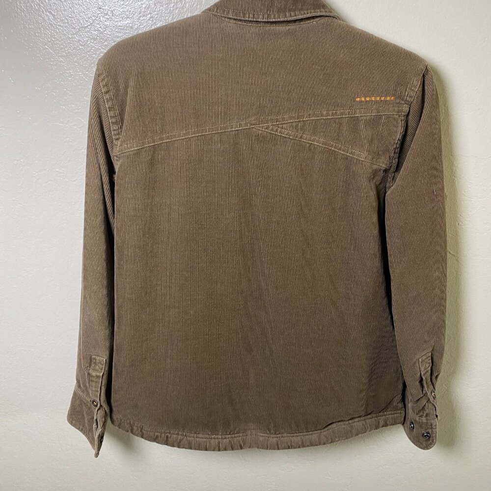 Ariat Rebar Corduroy Sherpa Lined Jacket Tan Size Small Petite - Picture 3 of 14